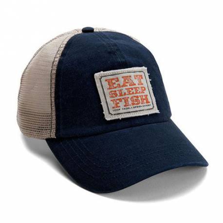 Loop - Eat Sleep Fish Cap Navy-Tan